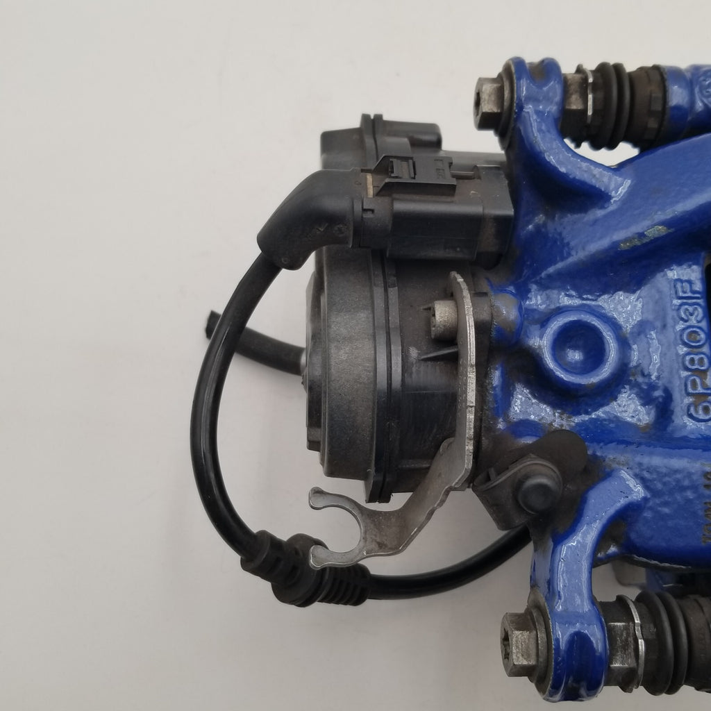 2023 2024 BMW X1 U11 M35i M-SPORT LEFT REAR BRAKE CALIPER BLUE W/ ACTUATOR OEM
