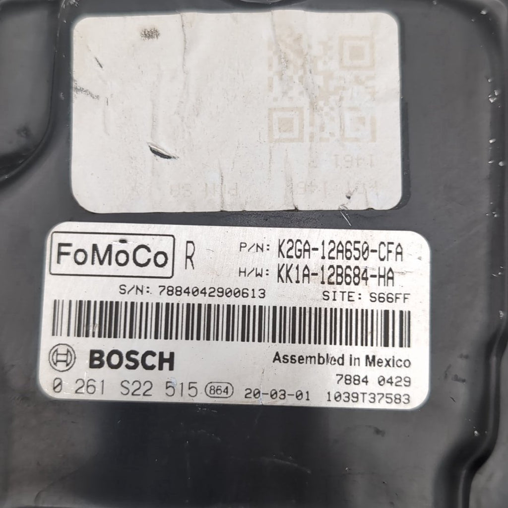 2019 - 2022 Ford Edge 2.0L Engine Computer Control Module ECU K2GA-12A650-CFA
