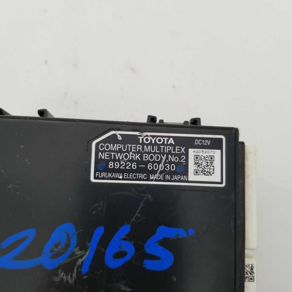 2003- 2009 Lexus GX470 Multiplex Network Body Control No.2 Unit 89226-60030