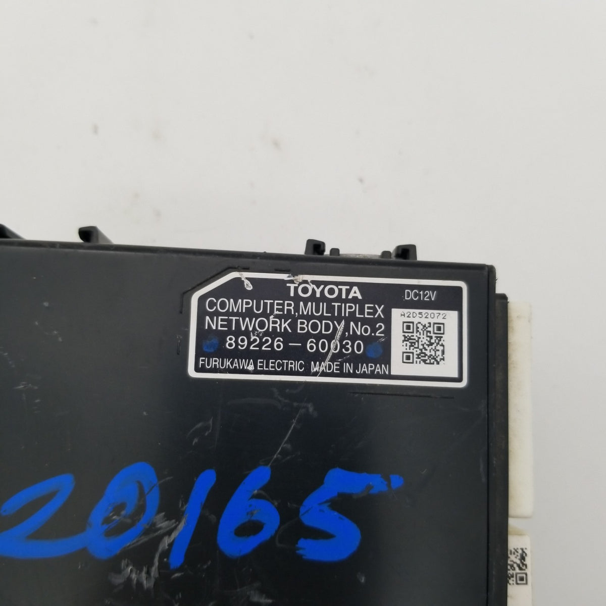 2003- 2009 Lexus GX470 Multiplex Network Body Control No.2 Unit 89226-60030