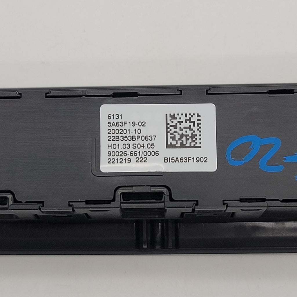 2019 - 2026 BMW 3 4 G20 G80 G22 G82 Radio Audio Climate Control Panel 5A63F19