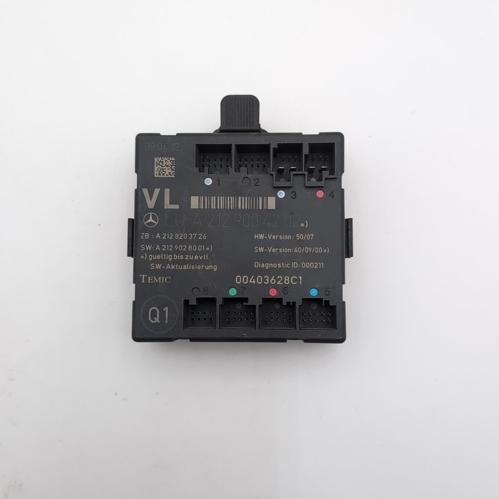 2008- 2018 Mercedes W218 W212 W204 CLS C E Class Front Left Door Control Module
