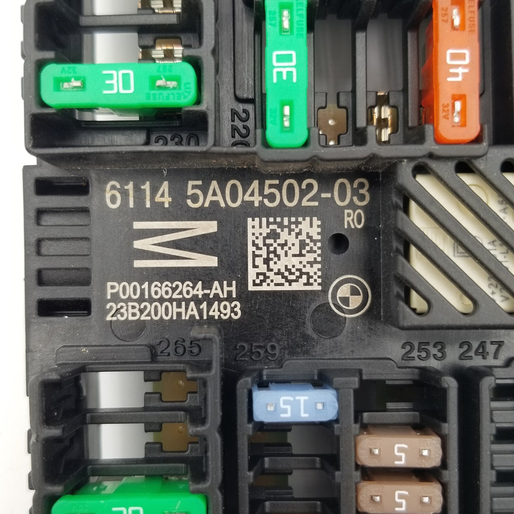 FUSE BOX REAR CONTROL SWITCH 5A04502 8795478 BMW X4 X3 G02 G01 2018- 2023 OEM
