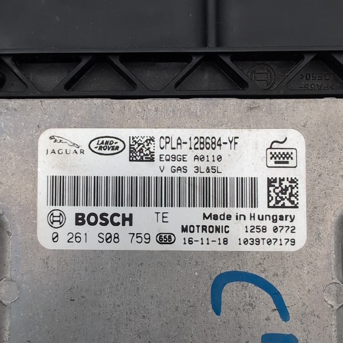 2015 2016 2017 Jaguar F-Pace 3.0 Engine Computer Control Module OEM CPLA12B684YF