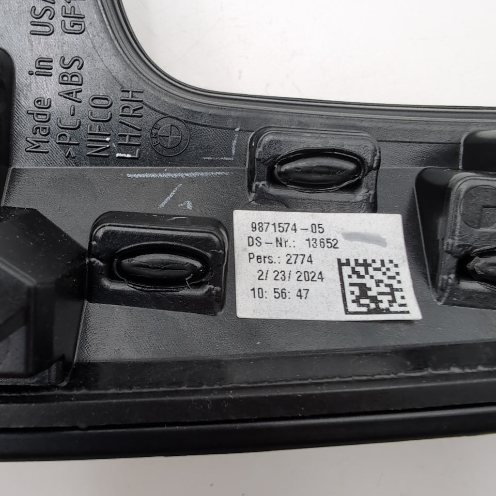 2022 2023 2024 BMW G02 X4 Center Console Trim Cover Panel Black OEM