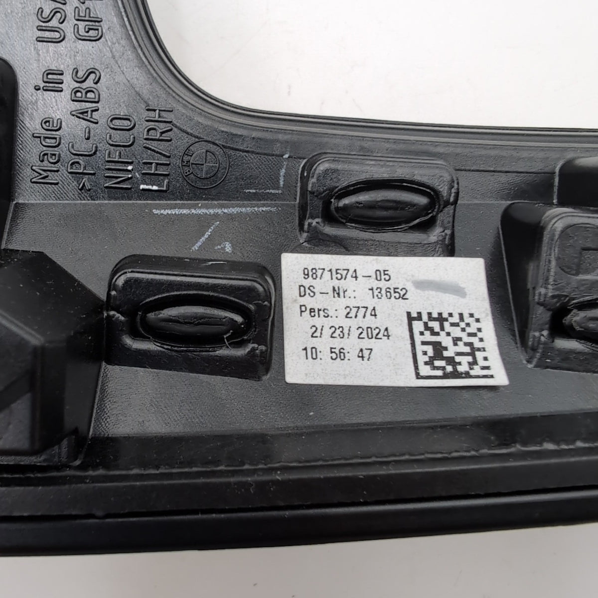 2022 2023 2024 BMW G02 X4 Center Console Trim Cover Panel Black OEM