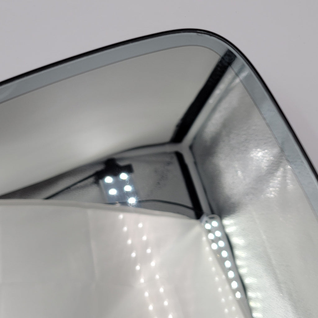 2009- 2016 Jaguar XF Right Side View Mirror Glass Blind Spot Auto Dim Heated