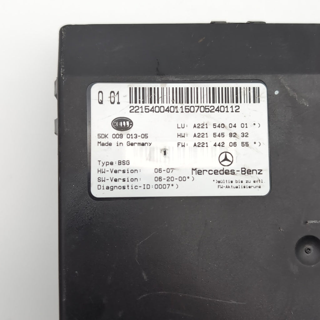 2007- 2013 Mercedes W221 S550 CL550 Electric Power Supply Control Fuse Box