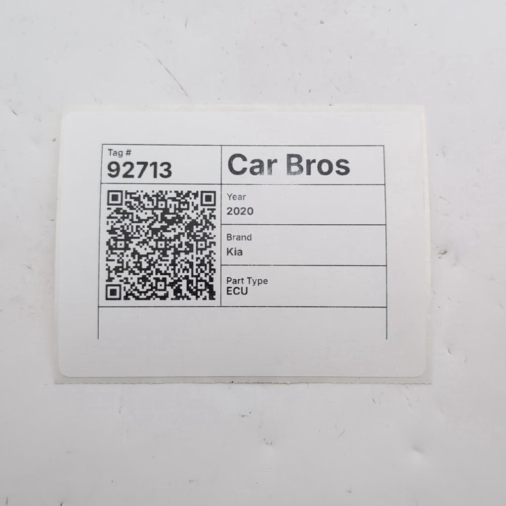 2020 2021 Kia Sorento 3.3L Engine Computer Control Module ECU 39199-3L000