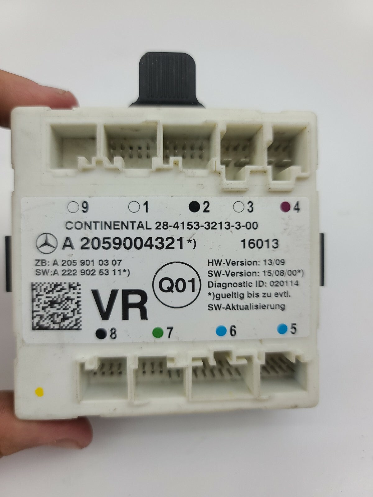 Mercedes Oem Benz W205 2015 Front Right Door Control Unit Module A2059004321