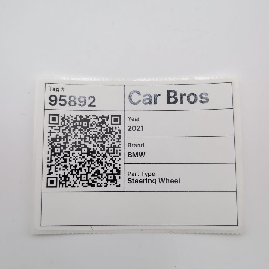 2014 - 2021 BMW i3 i3s I01 Steering Wheel Leather Lodge Design Gray 6870165