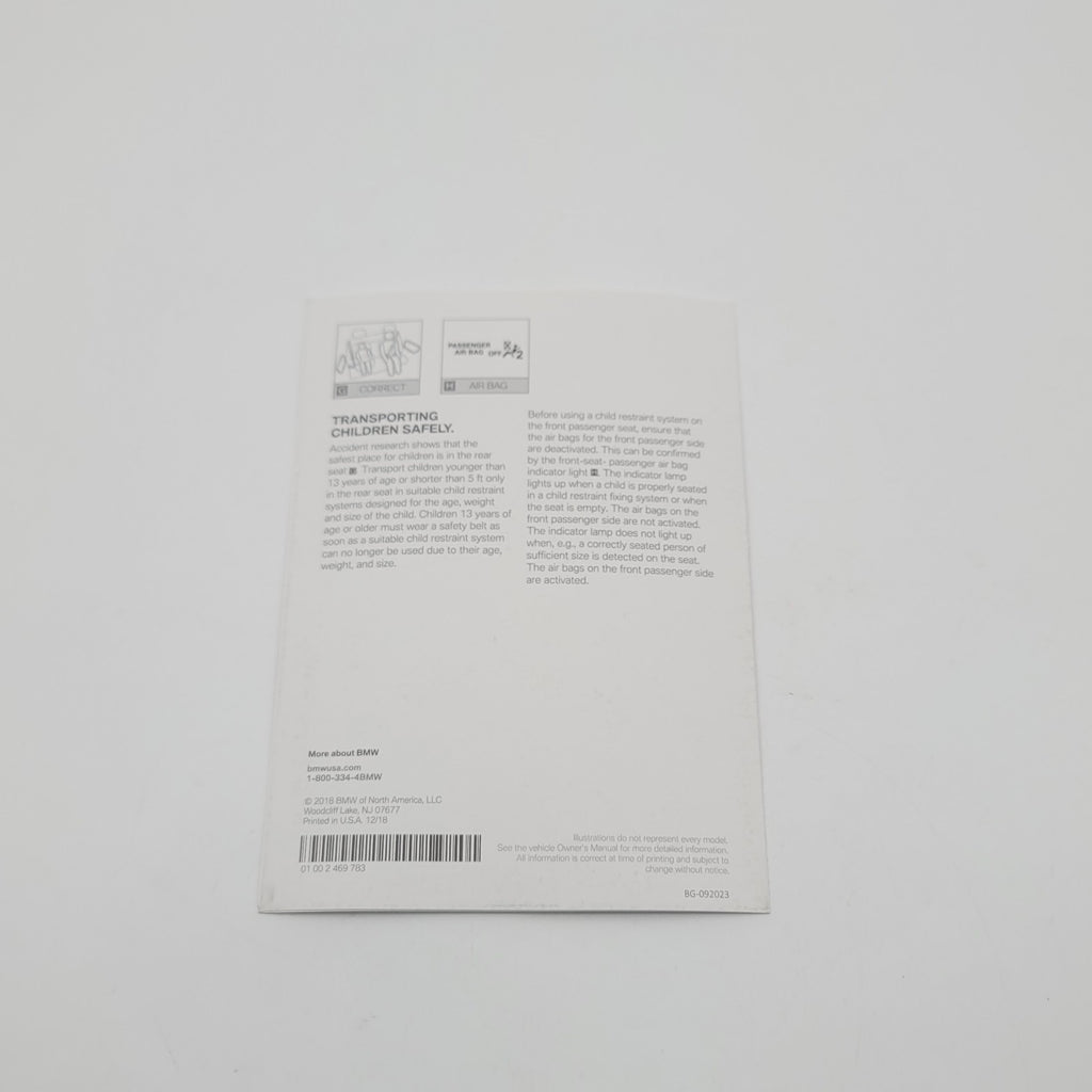 2024 BMW 3 Series Sedan 330i Owners Manual Set Kit with Case OEM 5A8A749