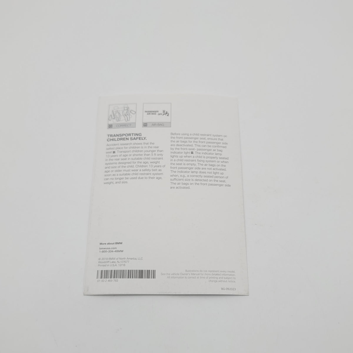 2024 BMW 3 Series Sedan 330i Owners Manual Set Kit with Case OEM 5A8A749