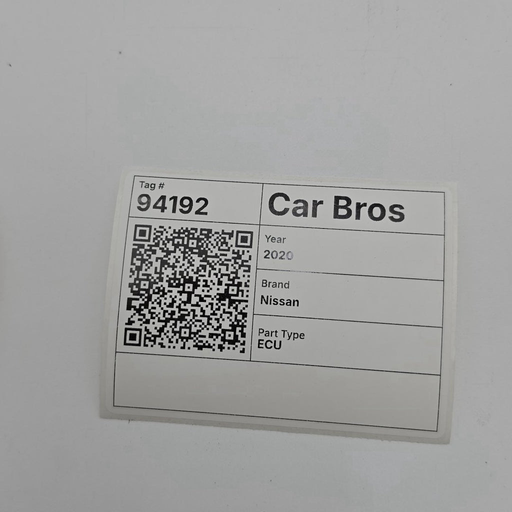 2020 2021 Nissan Kicks 1.6L Engine Computer Control Module ECU NEC005-867