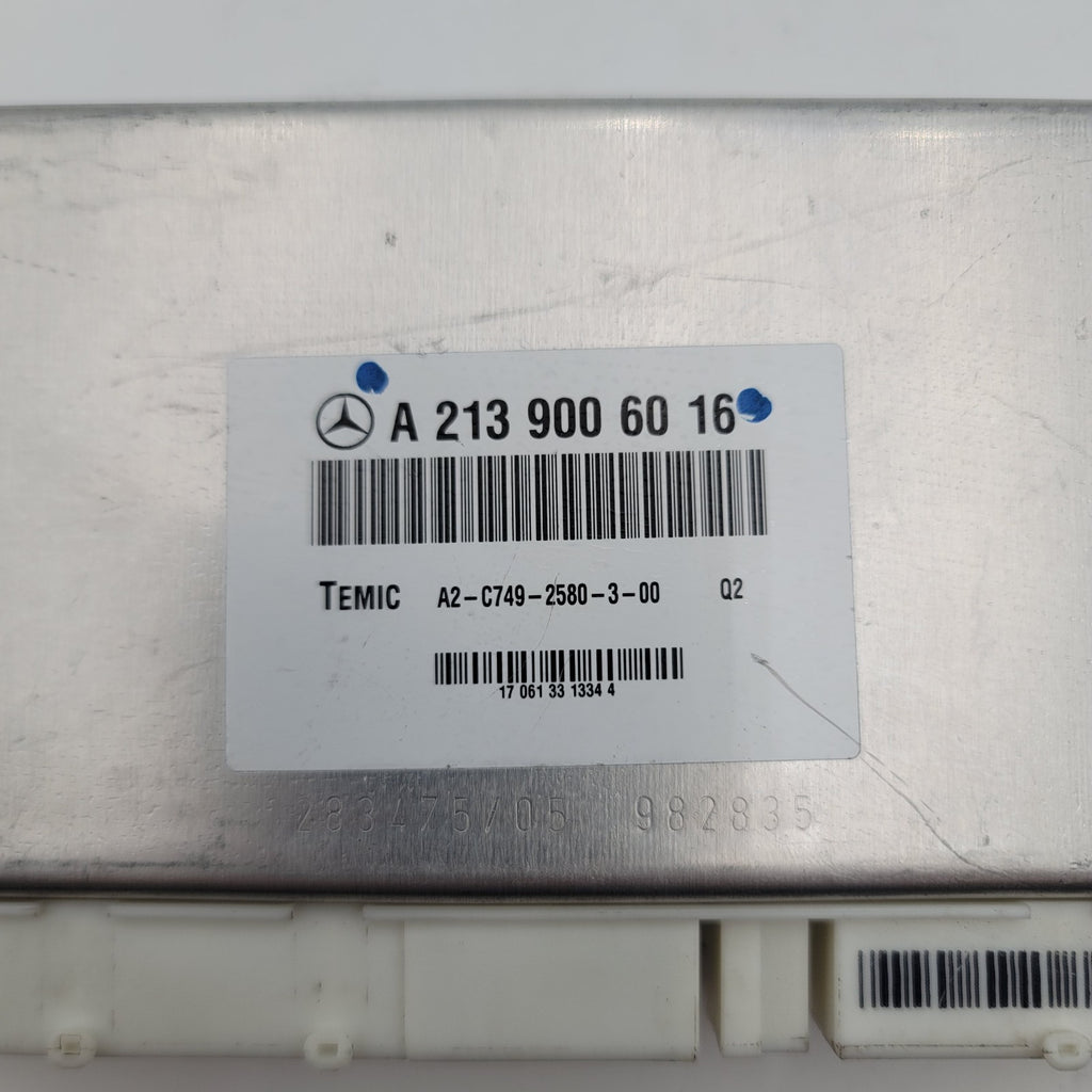 2017 2018 Mercedes W213 E63S E43 AMG Suspension Control Module A2139006016