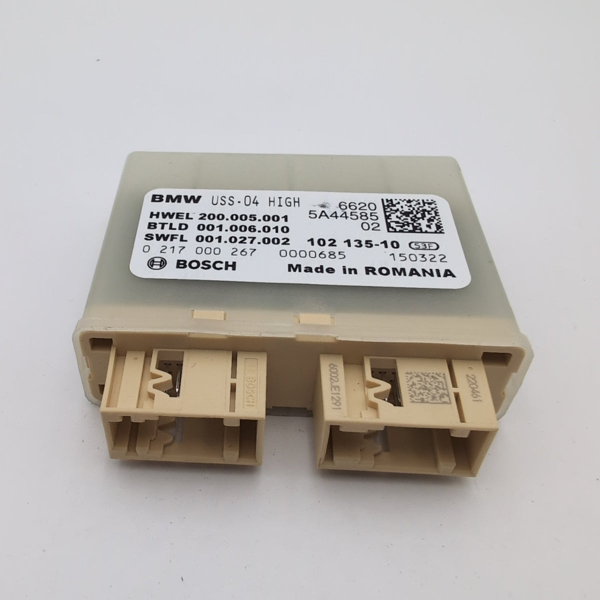 2019 - 2025 BMW G20 G22 G26 G30 G12 USS High Ultrasonic Parking Sensor Module