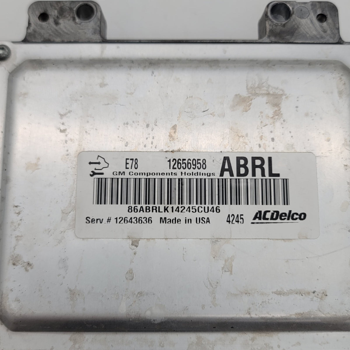 2012 2013 2014 2015 2016 CHEVROLET CRUZE Engine Computer Module 12656958 ECM