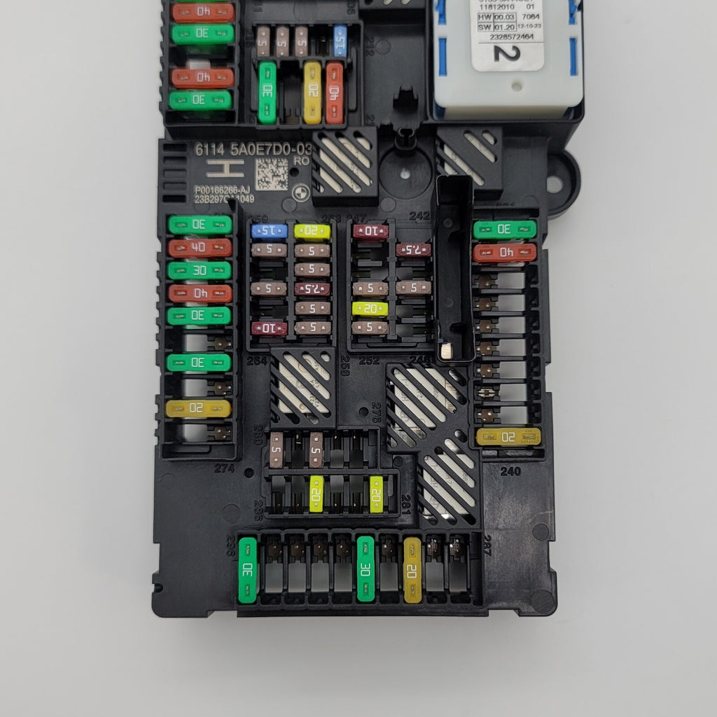 2021 - 2025 BMW M3 M4 G80 G82 G83 Rear Power Distribution Fuse Box 5A0E7D0