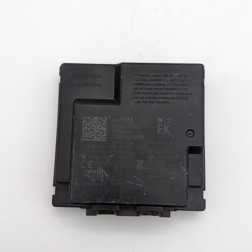 2016 2017 2018 Chevy Camaro GM Buick Keyless Entry Control Module 13599065