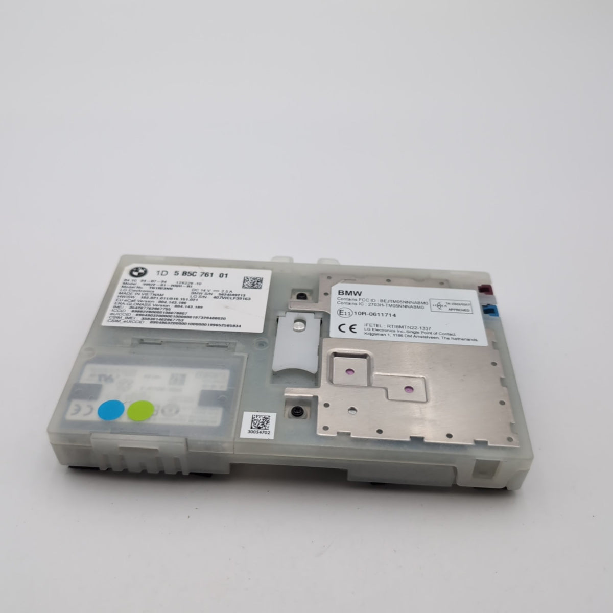 2025 BMW 330i G20 X1 U11 X3 G45 Antenna Telematics Control Module 5B5C761
