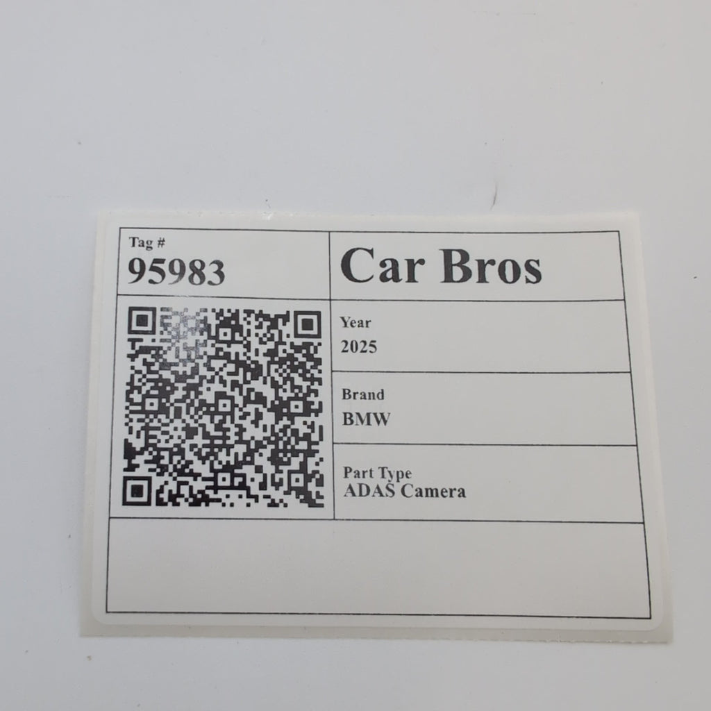 2023 - 2025 BMW G20 G22 G26 G80 G82 Front Augmented Reality Camera 5A70195