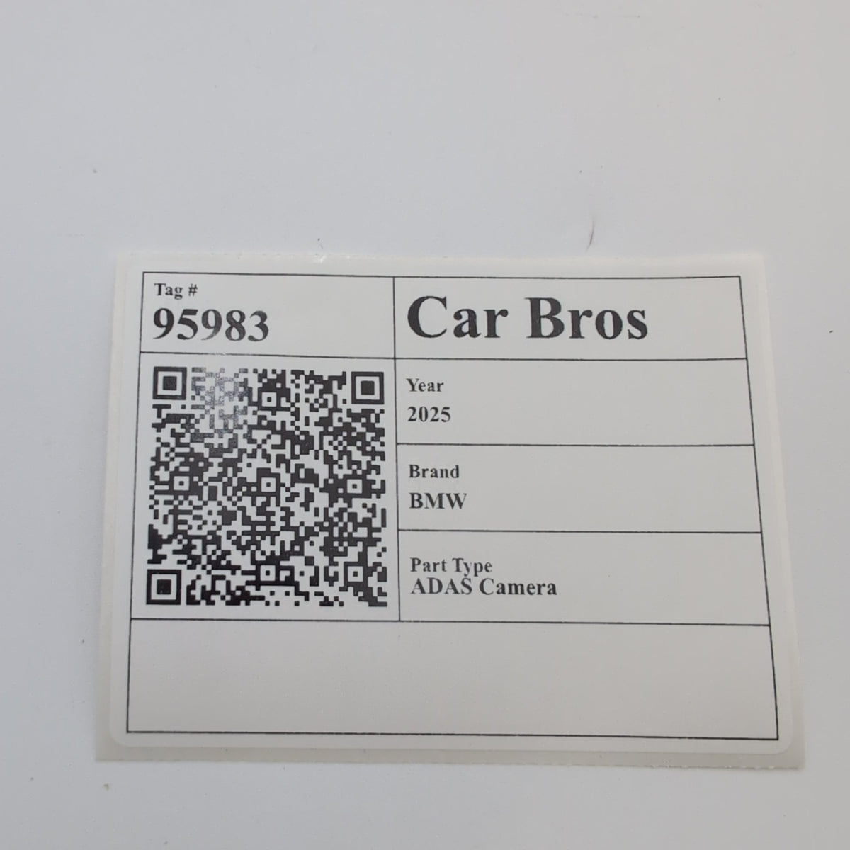 2023 - 2025 BMW G20 G22 G26 G80 G82 Front Augmented Reality Camera 5A70195