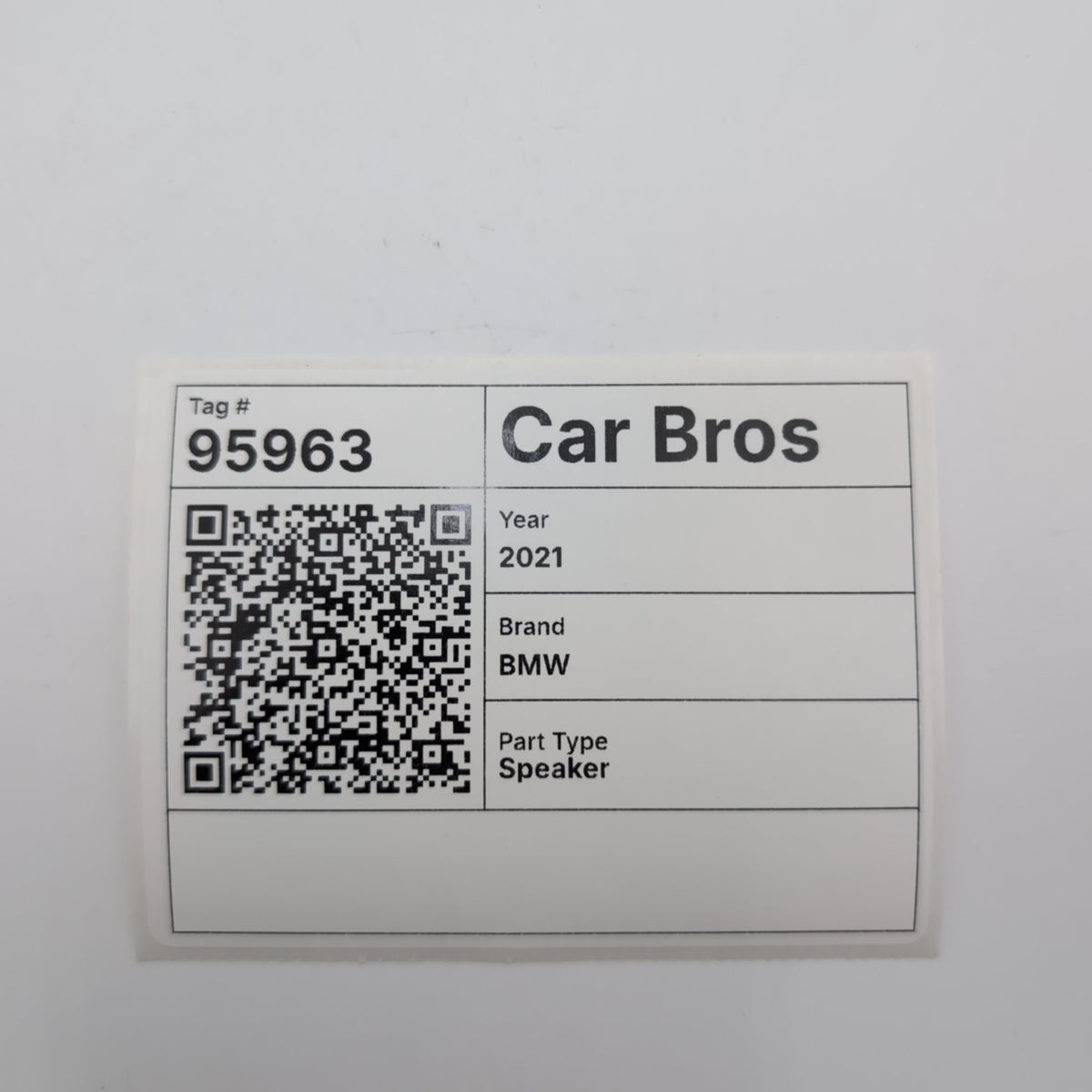 2014 - 2021 BMW i3 i3s I01 Front Left Right Woofer Speaker OEM 8715684