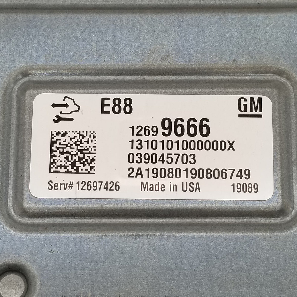 2018 2019 Chevrolet Malibu 1.5L Engine Control Module Ecu 12699666