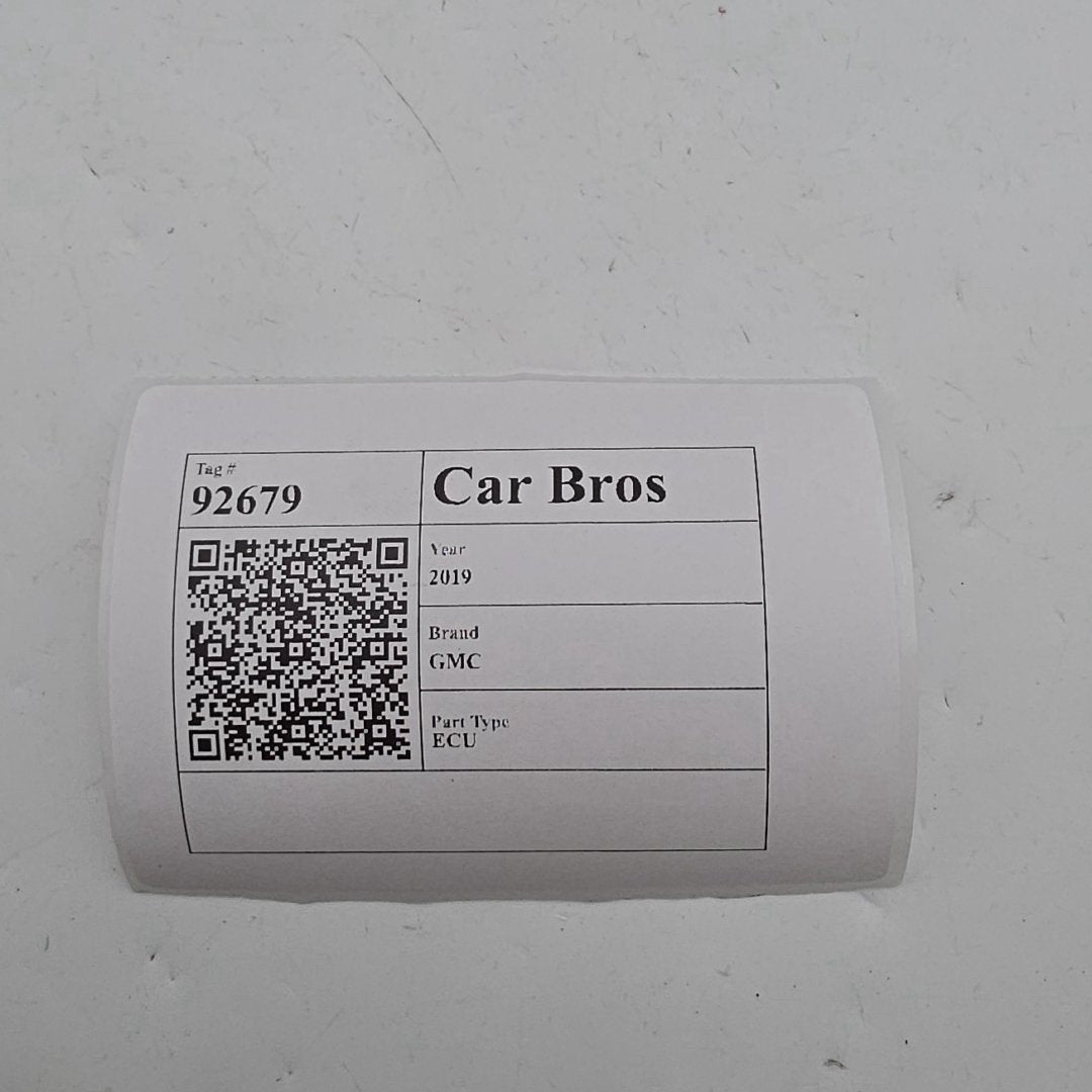 2017 - 2019 GMC Terrain 2.0L AWD Engine Computer Control Module ECU E80 12697838