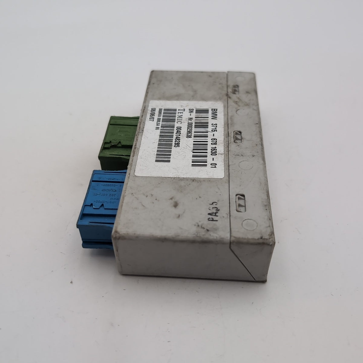 2007- 2013 BMW X5 Rear Suspension Control Module VDC VDP OEM 6781630