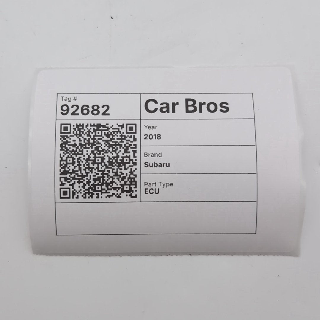 2017 2018 Subaru Impreza 2.0L AWD Engine Computer Control Module ECU 22765AM28B