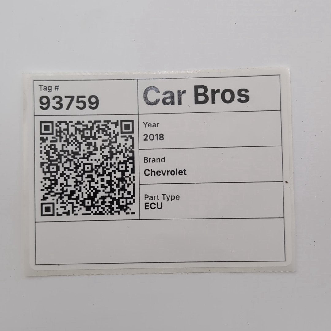 2017 - 2020 Chevrolet Colorado Engine Computer Control Module ECU E82 12686474