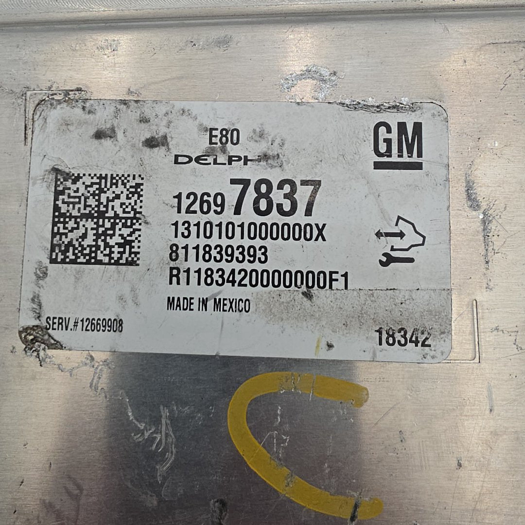 2017 2018 2019 GMC Terrain Engine Computer Control Module E80 12697837