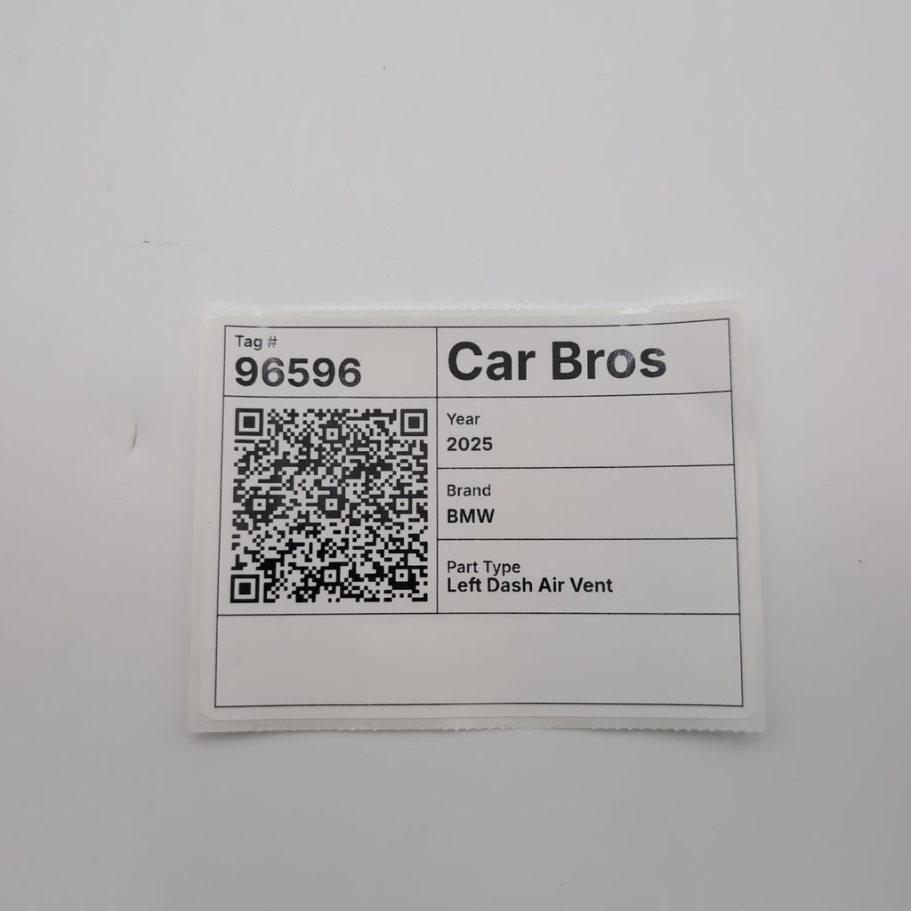 2023 - 2026 BMW M340i G20 G26 G80 Left Driver Dash AC Air Vent Trim 9633611