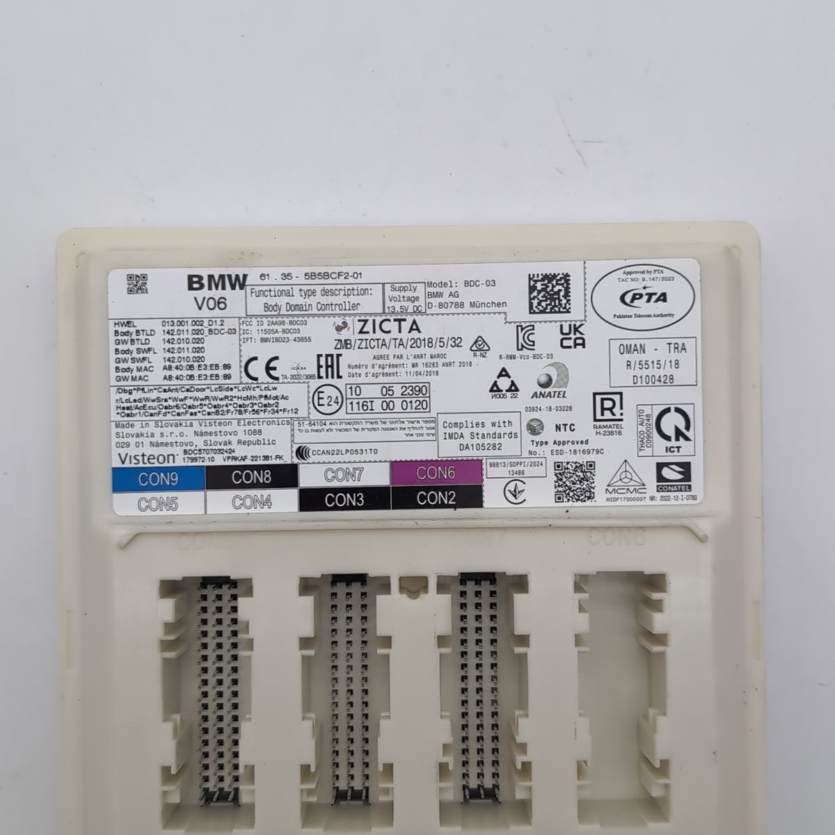 2024- 2026 BMW G82 G42 G22 G26 G20 BDC V06 Body Domain Controller 5B5BCF2