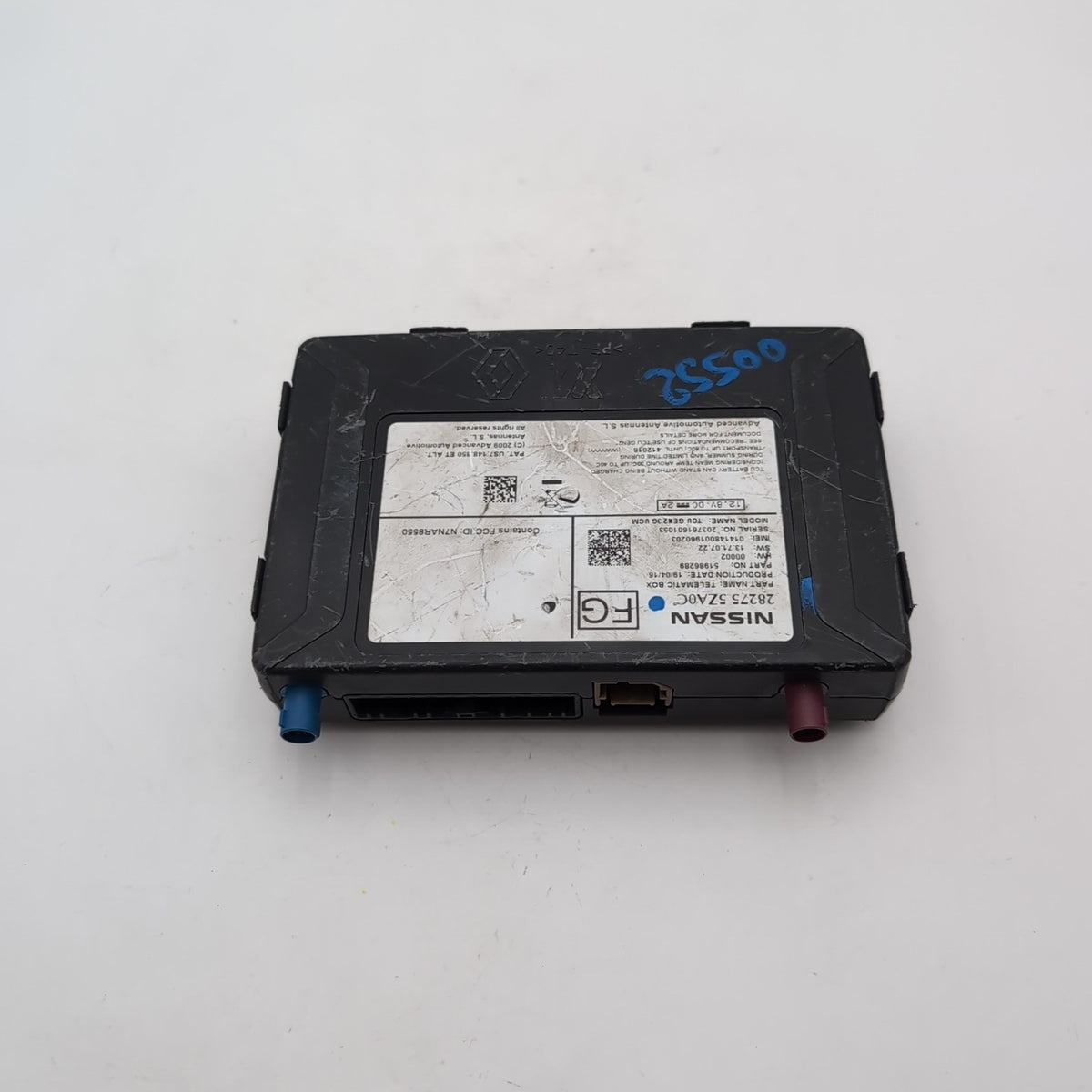 2016 2017 2018 INFINITI Q50 TELEMATICS CONTROL MODULE UNIT OEM 282755ZA0C