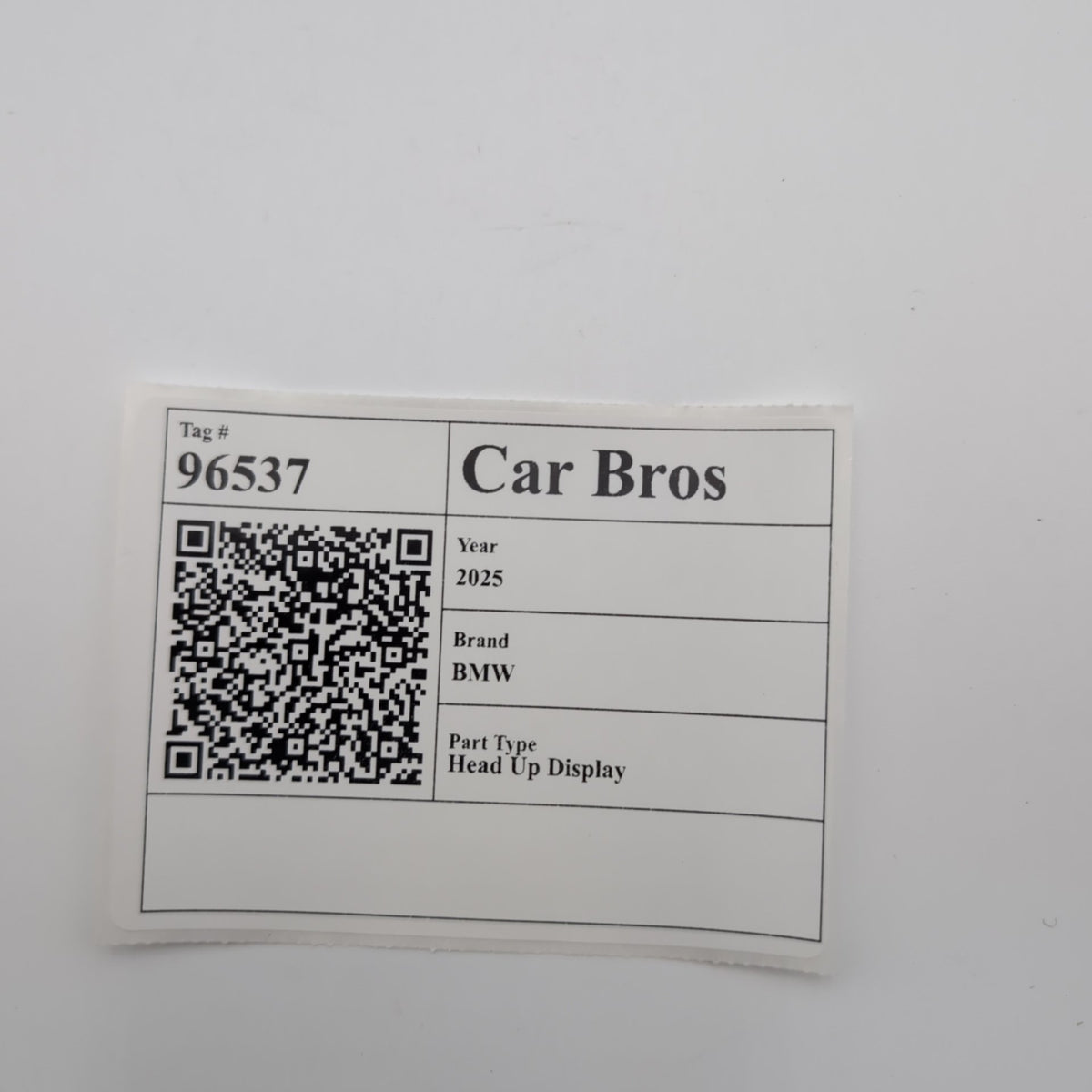 2023 2024 2025 BMW X1 U11 HUD Head Up Display Projector Unit 5B40C62