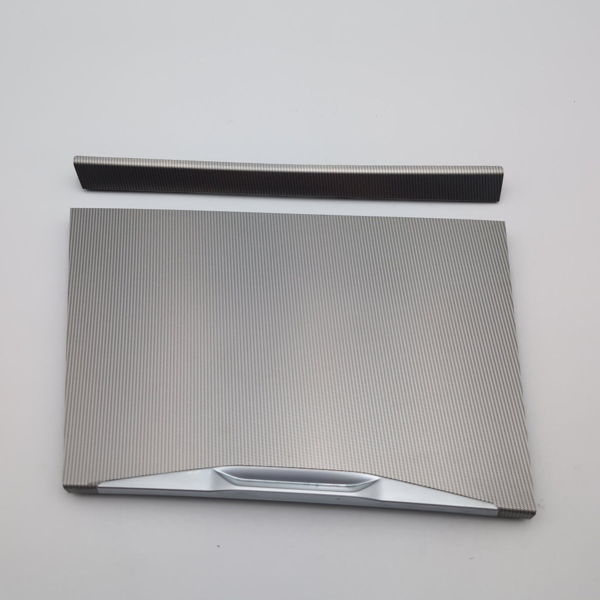 2020 - 2025 BMW G20 G22 G26 Cup Holder Storage Compartment Aluminum Mesh Trim