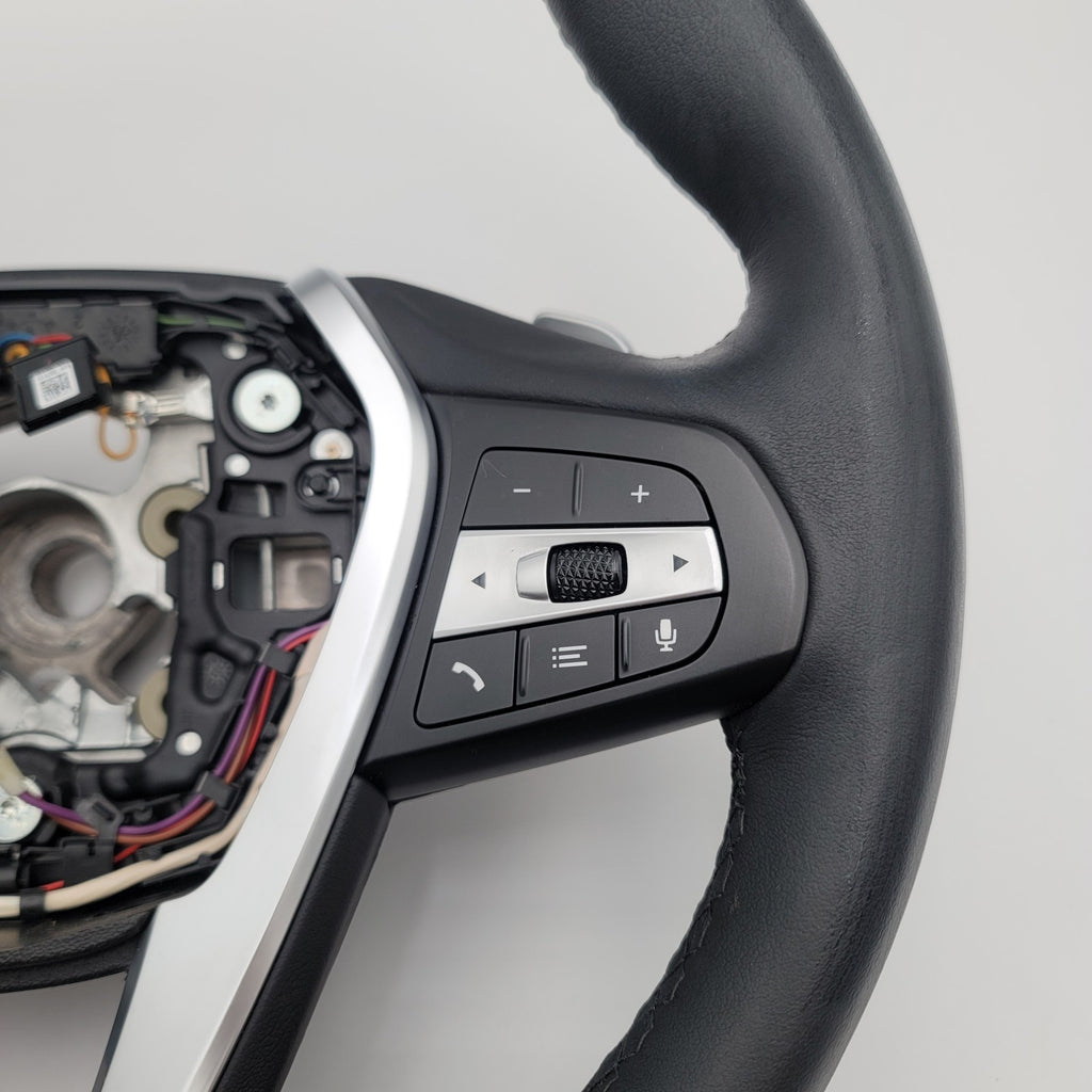 2019- 2024 BMW X5 G05 DRIVER STEERING WHEEL W/ ASSIST & CONTROLS W/ PADDLE