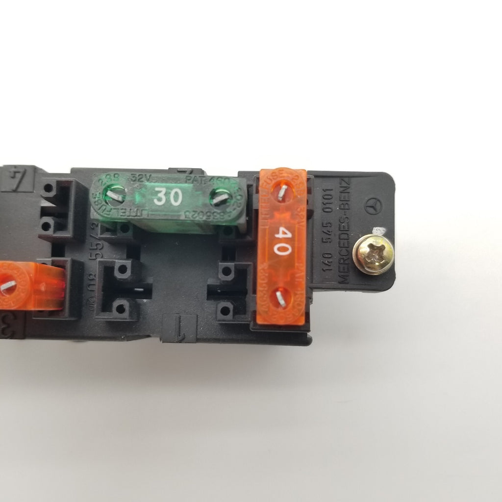 1992- 1999 Mercedes W140 400SEL S320 Front SAM Fuse Relay Box Panel 1405450101