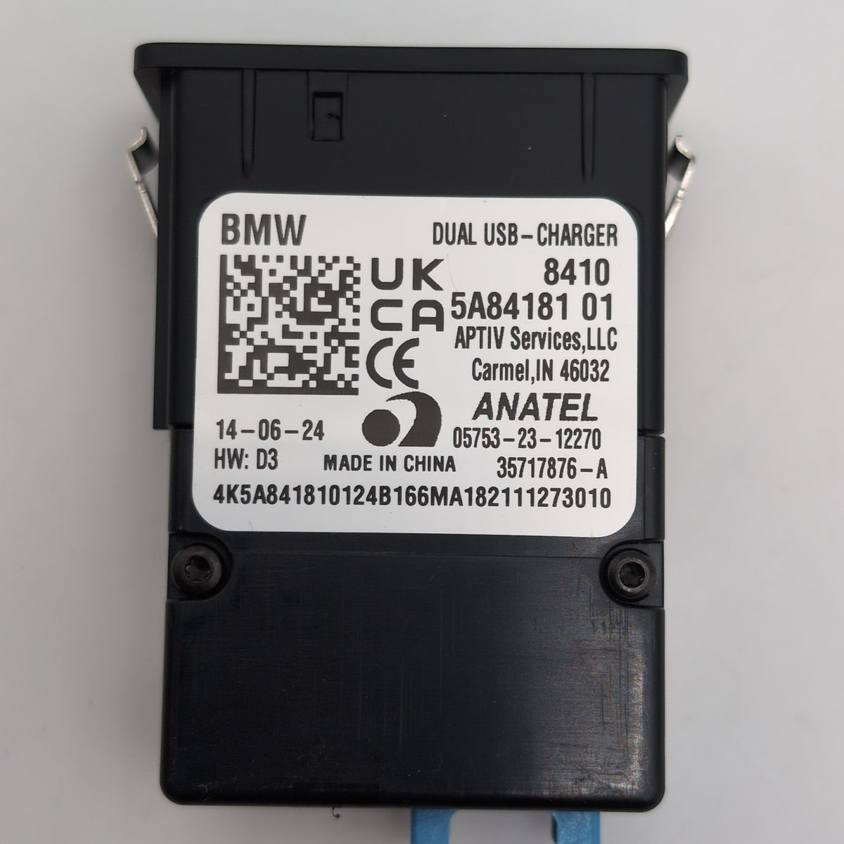 2023 2024 2025 BMW X1 X2 Mini Dual USB Port Charger Bush Socket 5A84181