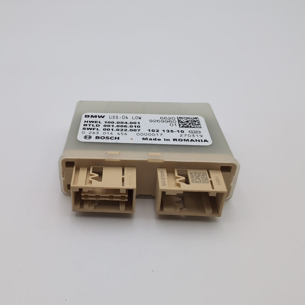 2019- 2024 BMW 3 G20 4 G26 USS Low Ultra Sonic Sensor Control Module 9269960
