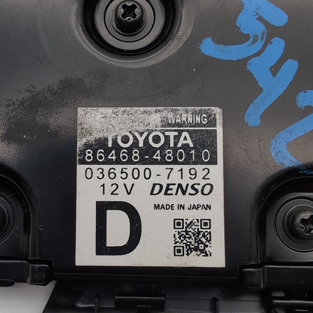 2014 2015 2016 Toyota Highlander Front Lane Departure Camera 86468-48010
