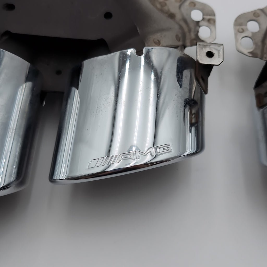 2019 - 2024 Mercedes-Benz X290 AMG Rear Left & Right Exhaust Tip Set OEM