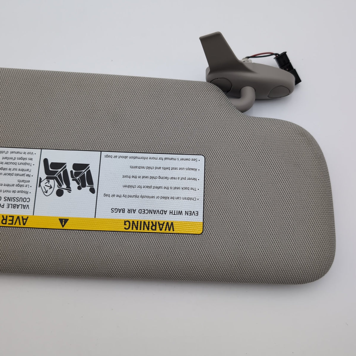 2014 - 2021 BMW i3 i3s I01 Left Right Sun Visor Pair Set OEM 7305471 7305472