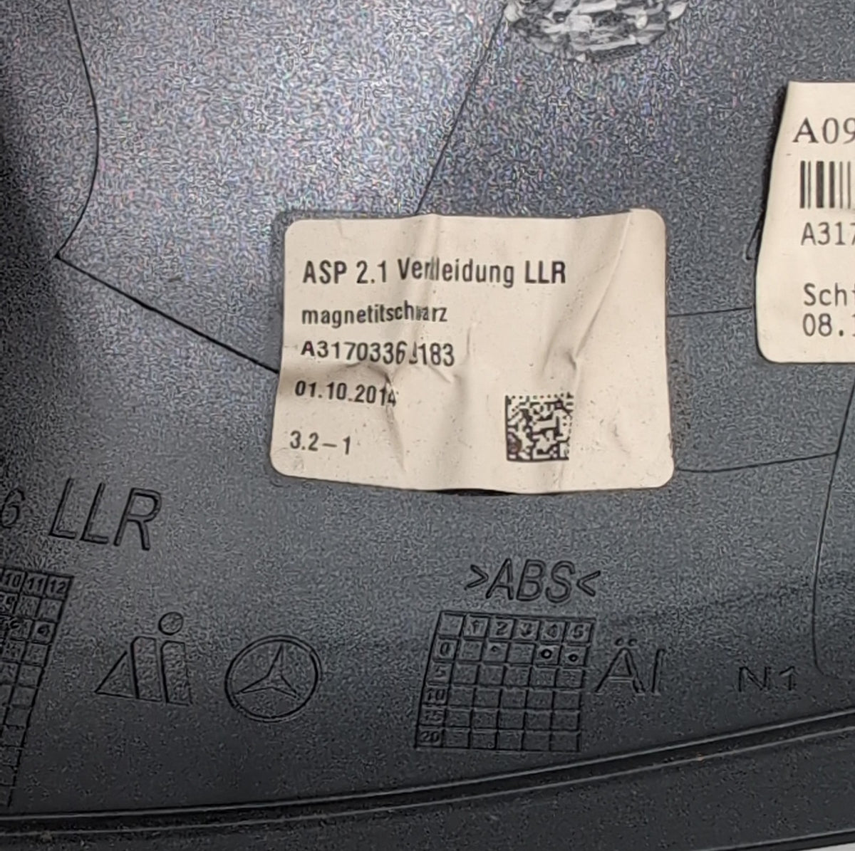 2015- 2020 Mercedes W205 W222 W213 Right Mirror Cover Shell Cap A0998105200