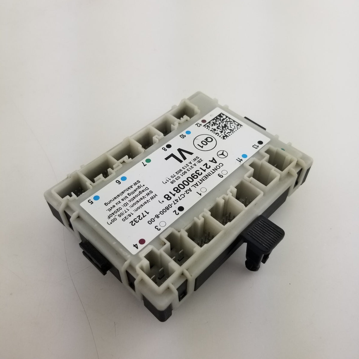 2018 2019 2020 Mercedes E63 W213 2018 Front Left Driver Door Control Module Unit