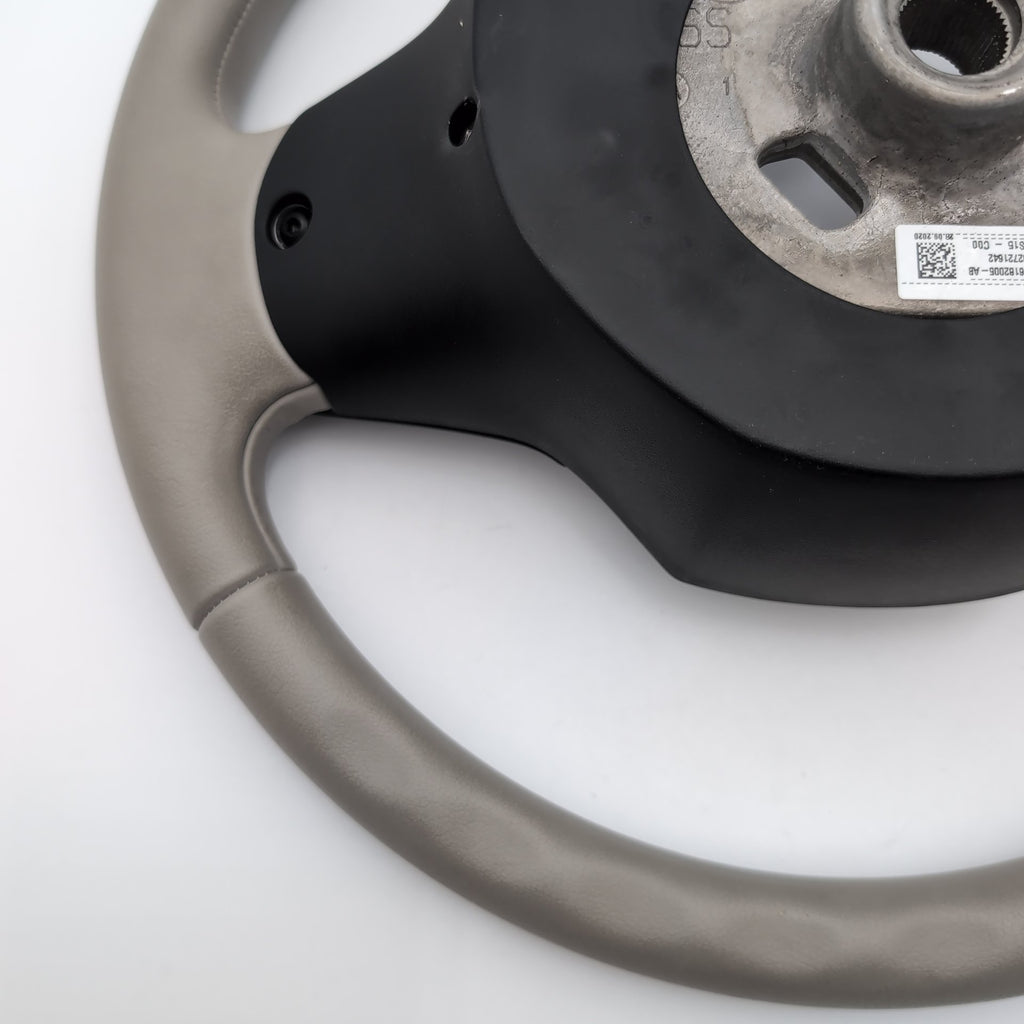 2014 - 2021 BMW i3 i3s I01 Steering Wheel Leather Lodge Design Gray 6870165