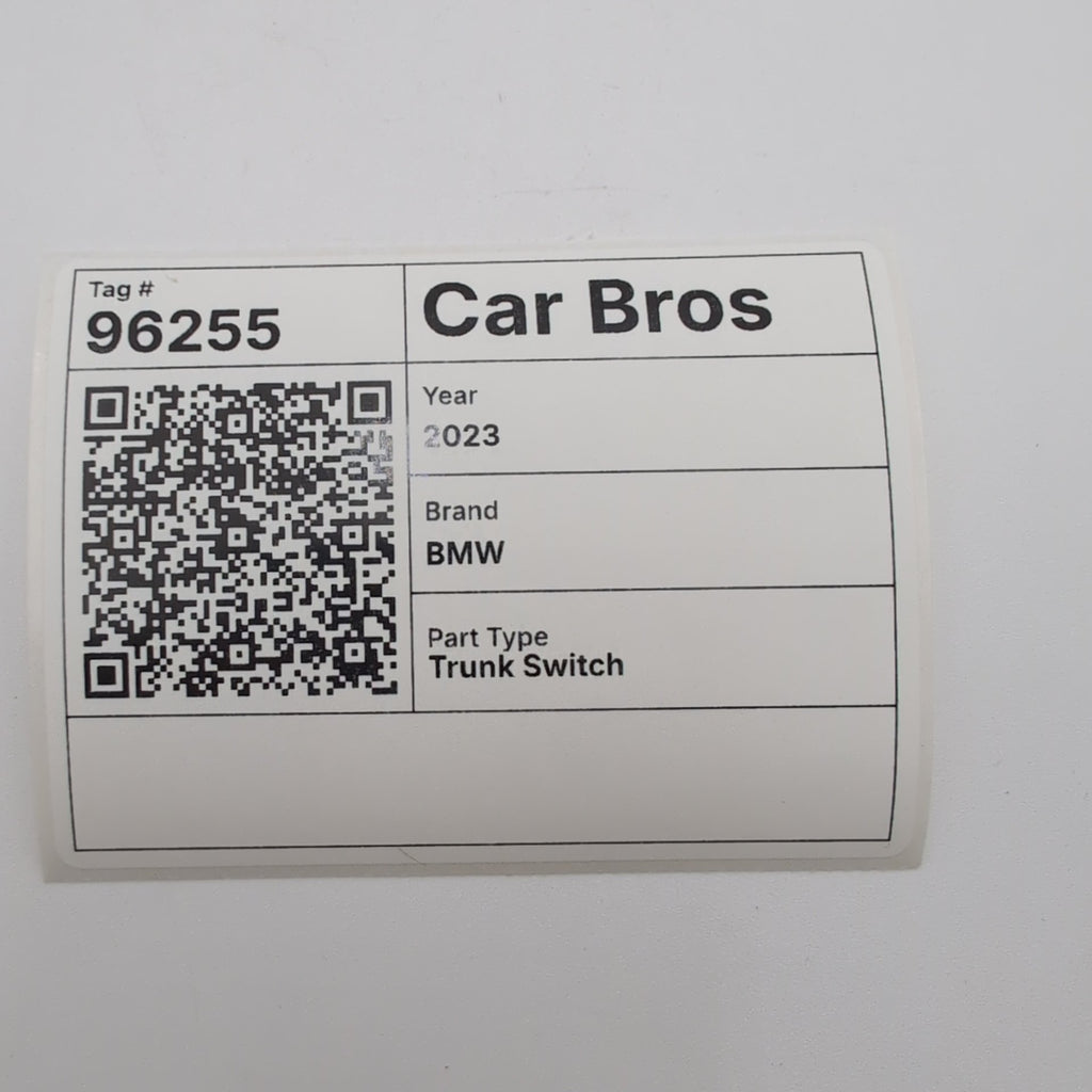 2023 - 2026 BMW G20 G26 XM X3 X5 X6 X7 Rear Trunk Open Close Switch 5A64C25