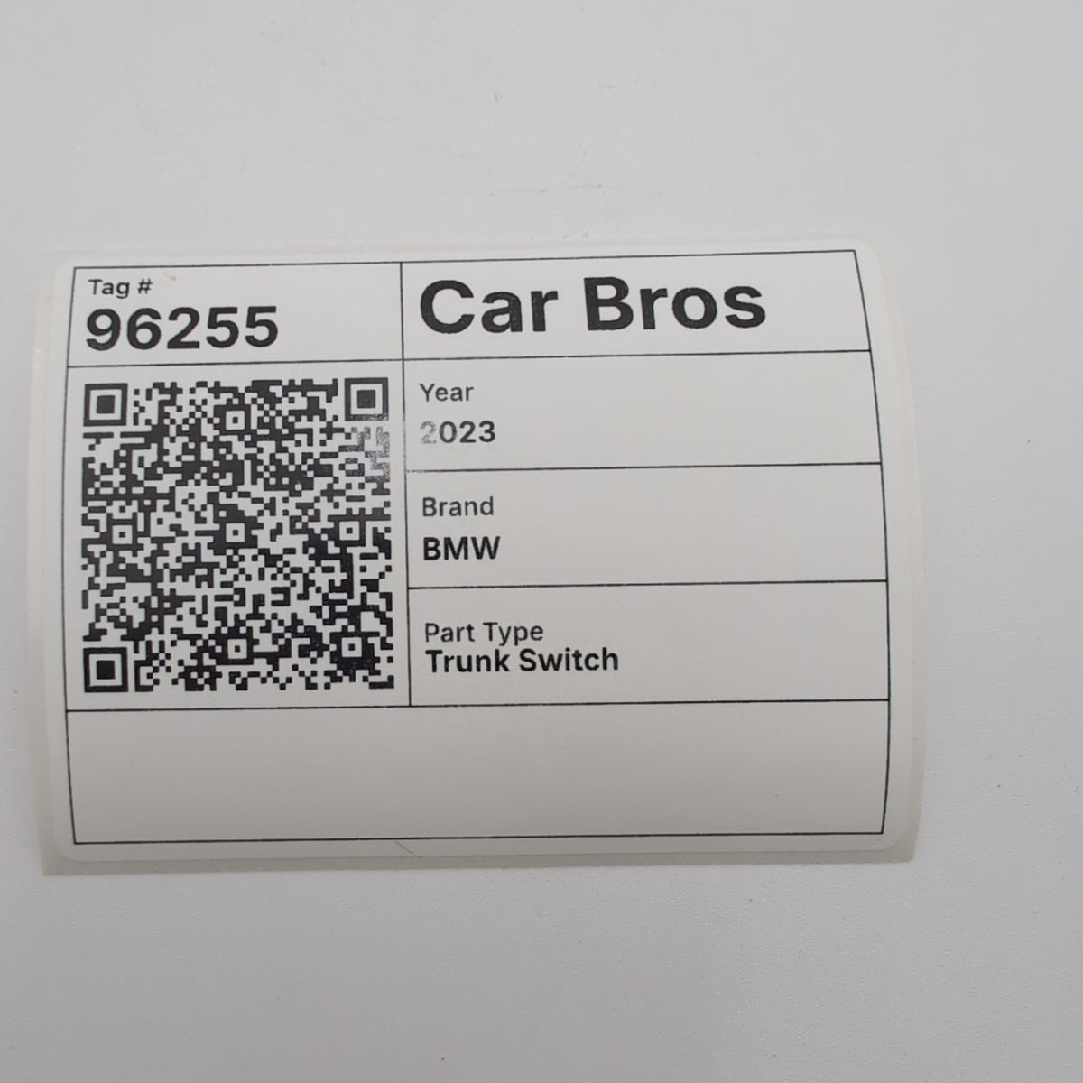 2023 - 2026 BMW G20 G26 XM X3 X5 X6 X7 Rear Trunk Open Close Switch 5A64C25
